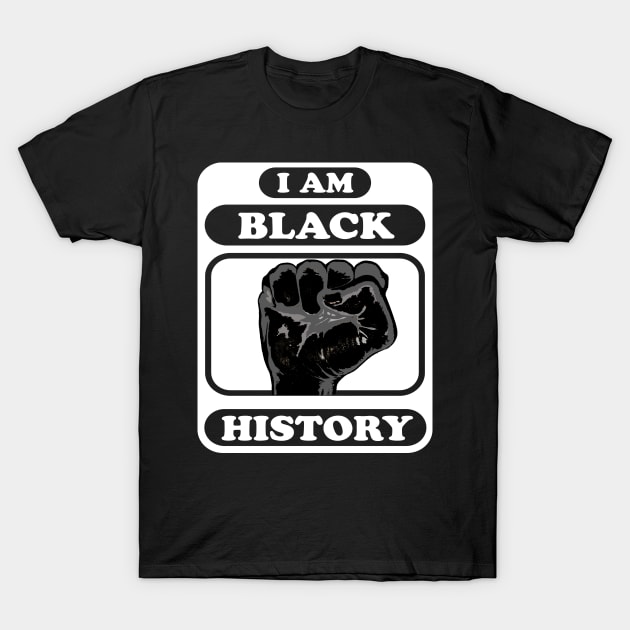 proud black fist T-Shirt by TeeStreet